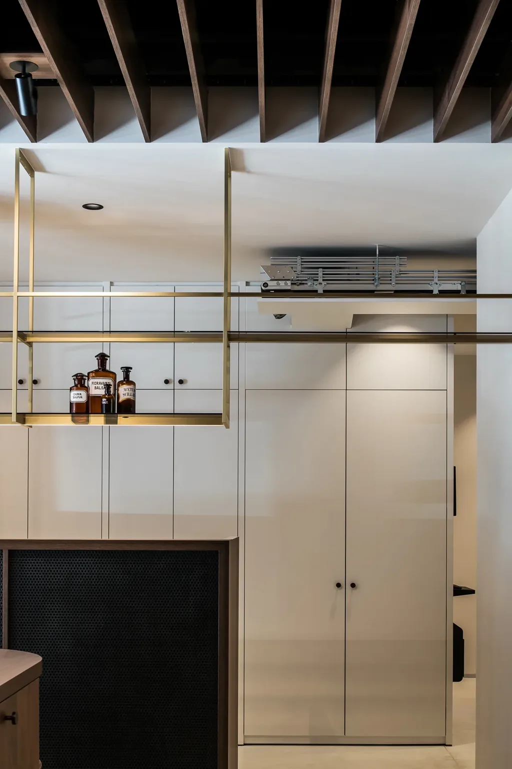 Interieur van de apotheek in Wondelgem